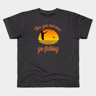 Go fishing Kids T-Shirt